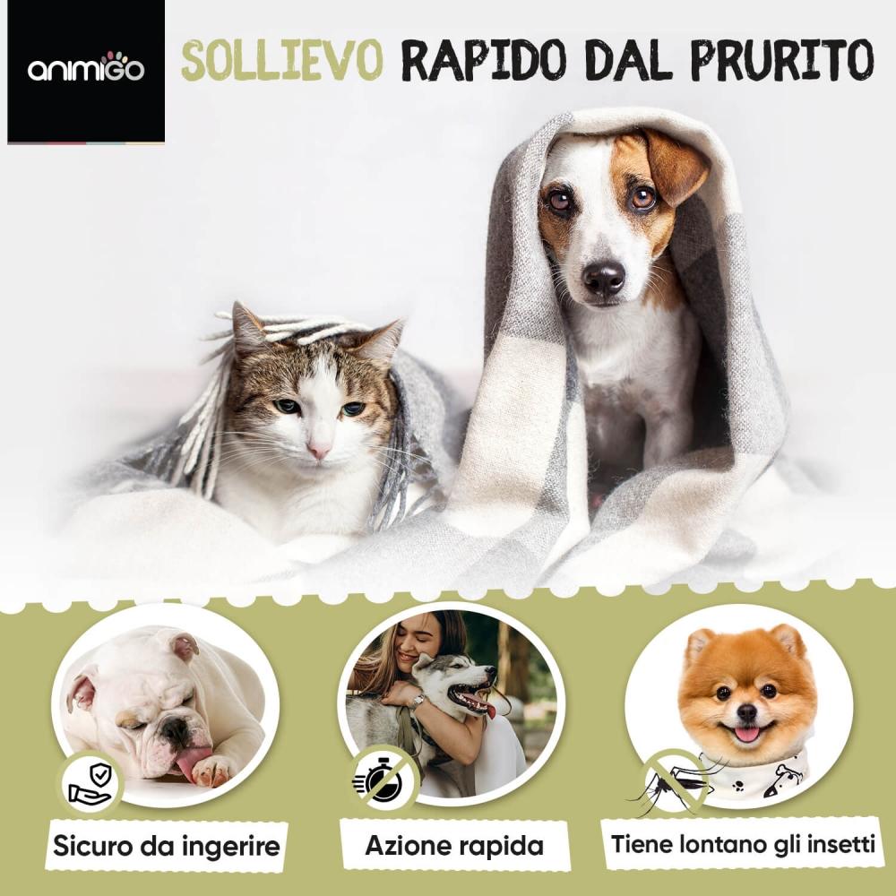 Animigo Spray Anti Prurito per Cani Italia