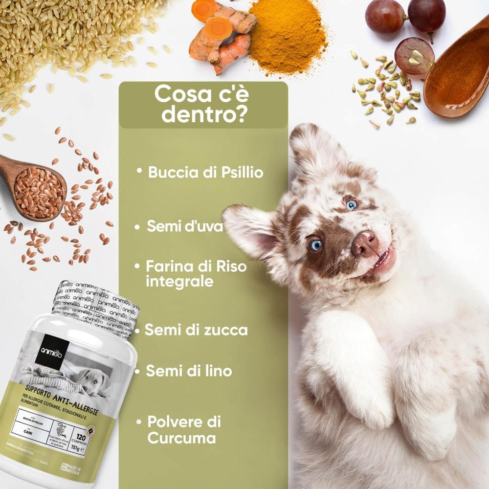Animigo Allergy Aid per Cani 2025