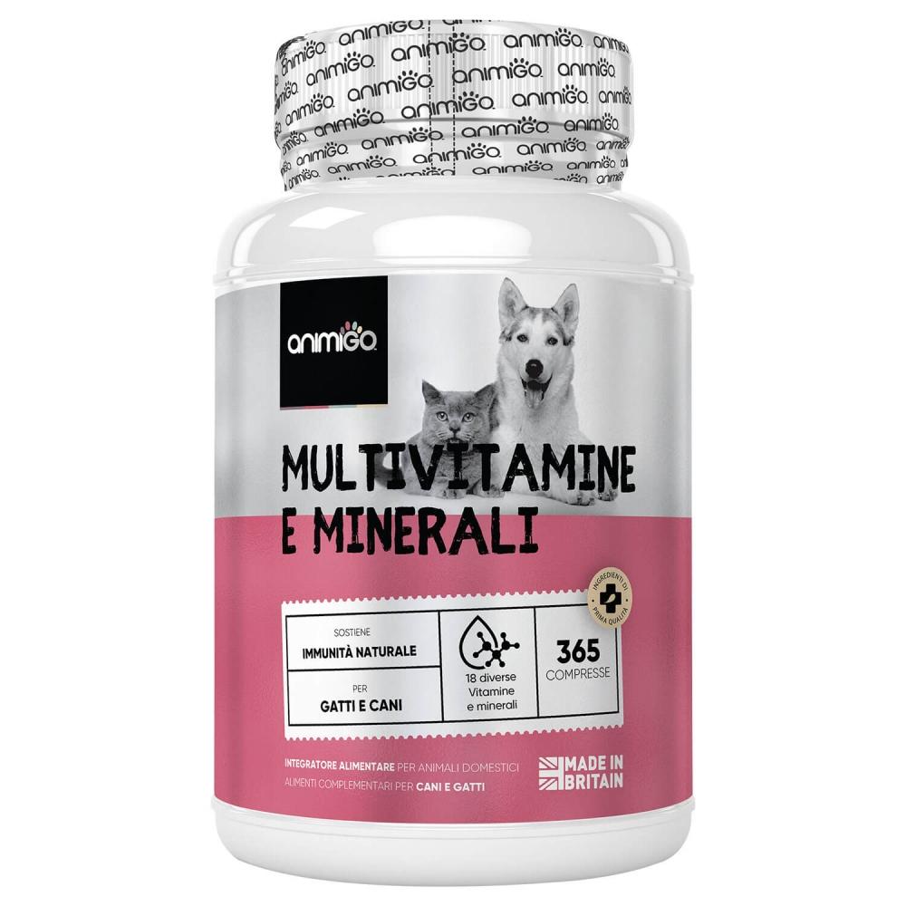 Animigo Integratore Multivitaminico per Cani e Gatti Spedizione Gratuita