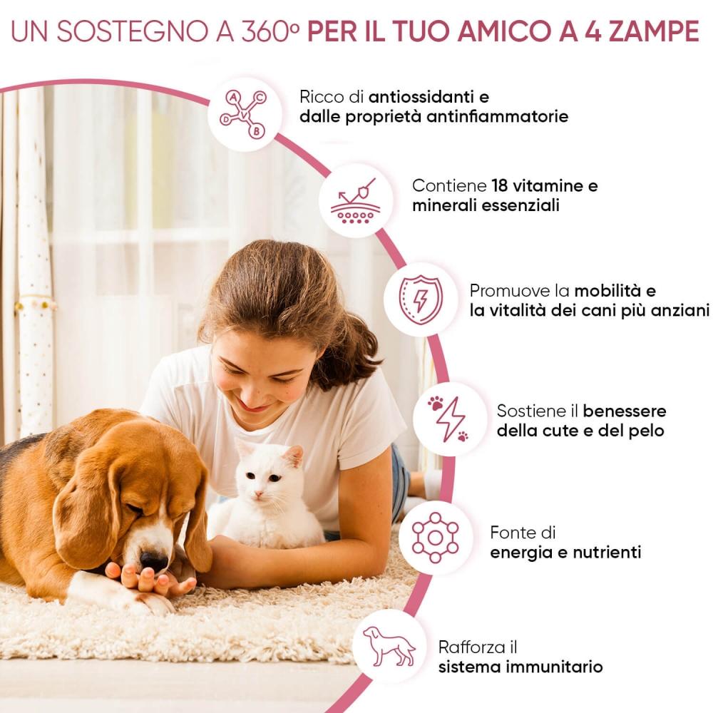 Animigo Integratore Multivitaminico per Cani e Gatti Spedizione Gratuita