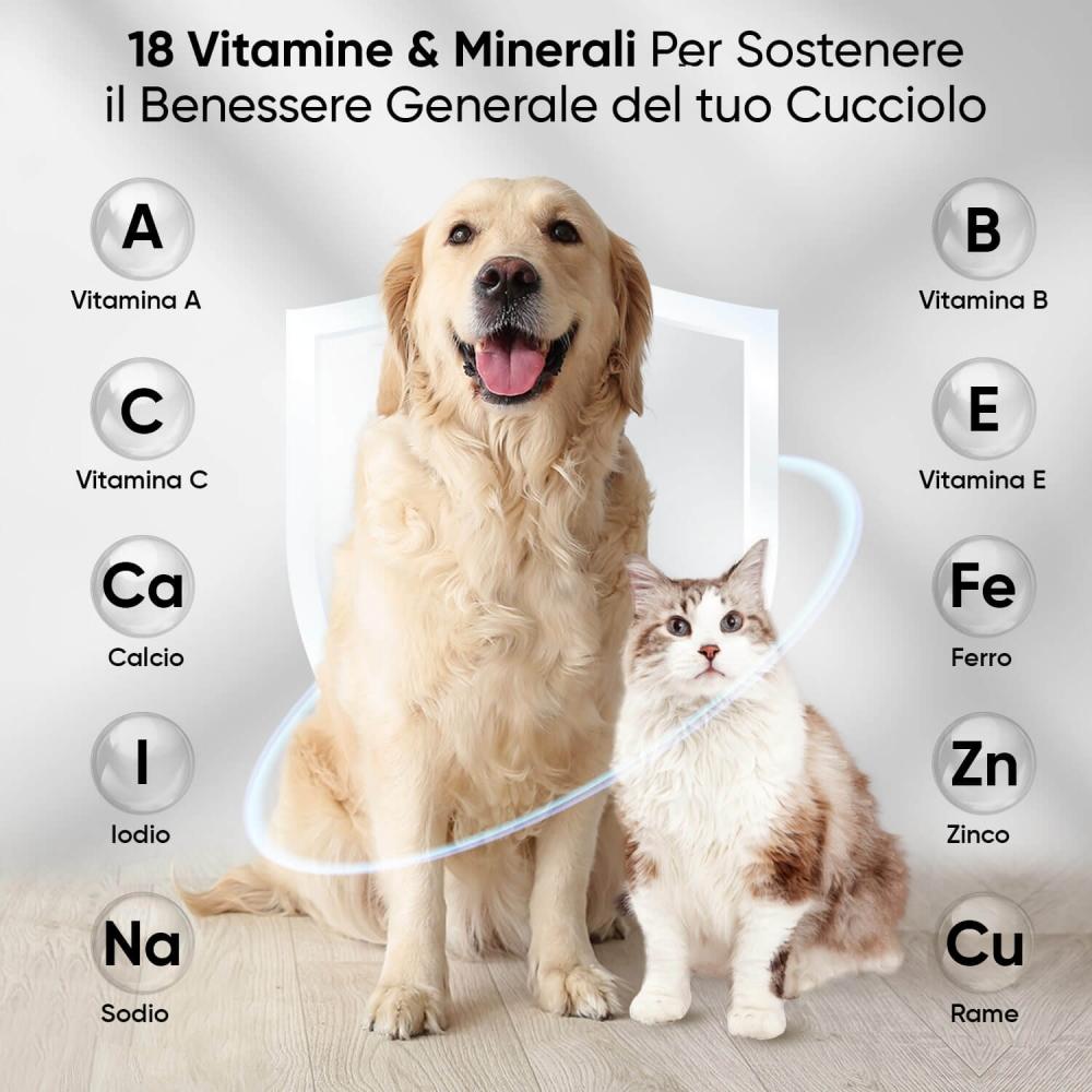 Animigo Integratore Multivitaminico per Cani e Gatti Spedizione Gratuita