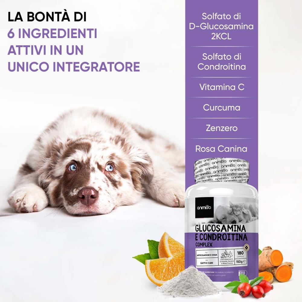 Animigo Glucosamina e Condroitina Soddisfazione Garantita
