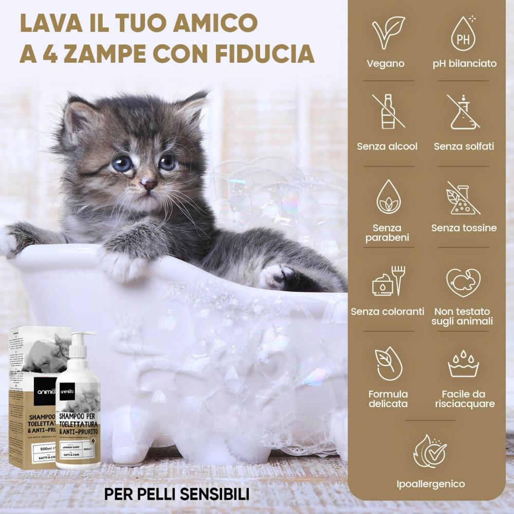 Animigo Shampoo Toelettatura & Anti Prurito Negozi Online