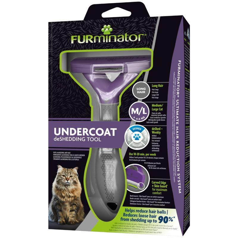 Bitiba deShedding FURminator L pelo lungo per gatti Sottocosto