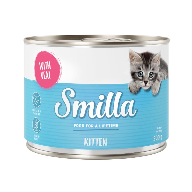 Bitiba Smilla Kitten 6 x 200 g Alimento umido per gatti Vendita Calda