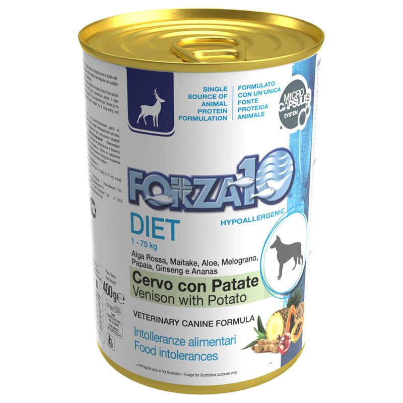 Bitiba Forza10 Diet Low Grain 1 x 400 g umido per cane Nuova