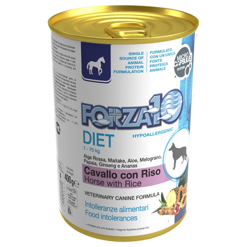 Bitiba Forza10 Diet Low Grain 1 x 400 g umido per cane Nuova