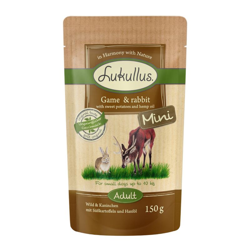 Bitiba Lukullus Naturale Adult Mini senza cereali 6 x 150 g Moda