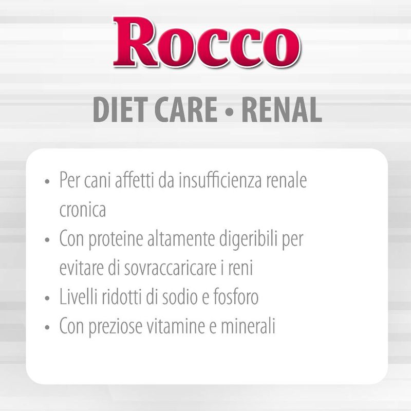 Bitiba Rocco Diet Care Renal Pollo con Patate dolci 800 g umido cane Hotsell