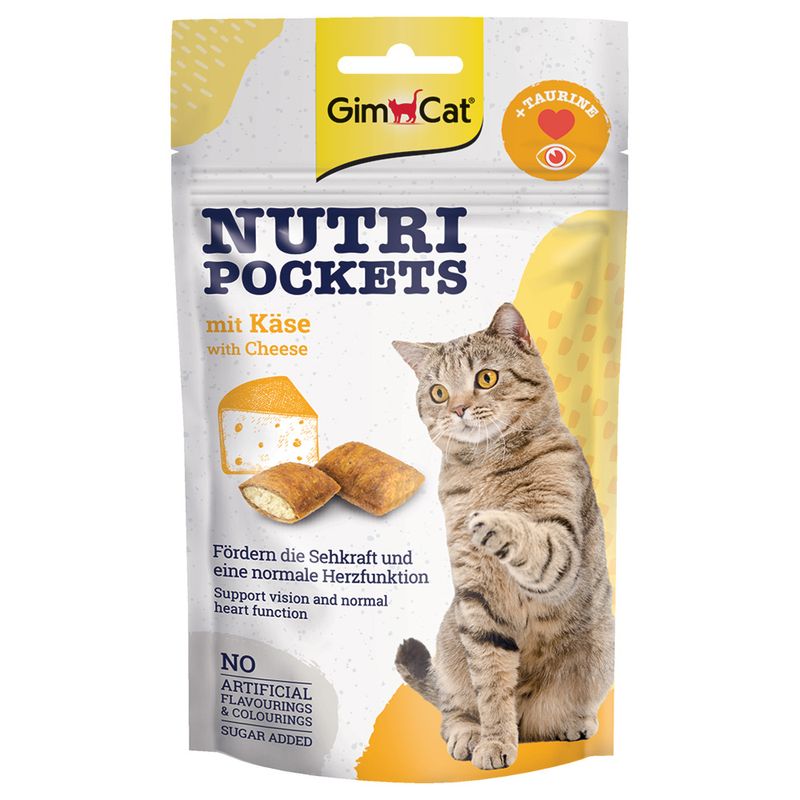 Bitiba GimCat Nutri Pockets Formaggio Snack per gatti 2025