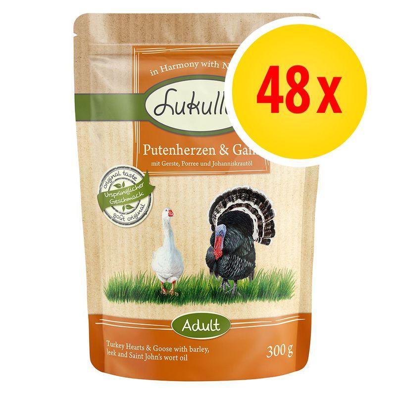 Bitiba Lukullus in buste 48 x 300 g Alimento umido per cane