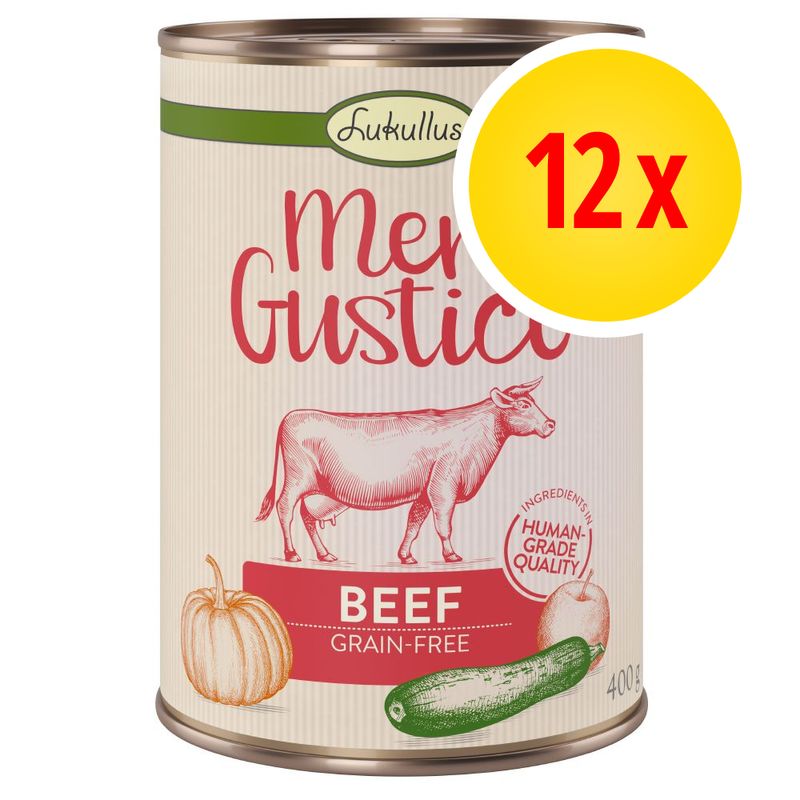 Bitiba Fai scorta Lukullus Menu Gustico - Senza cereali 12 x 400 g Fino Al -60%