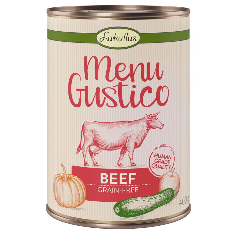 Bitiba Fai scorta Lukullus Menu Gustico - Senza cereali 12 x 400 g Fino Al -60%