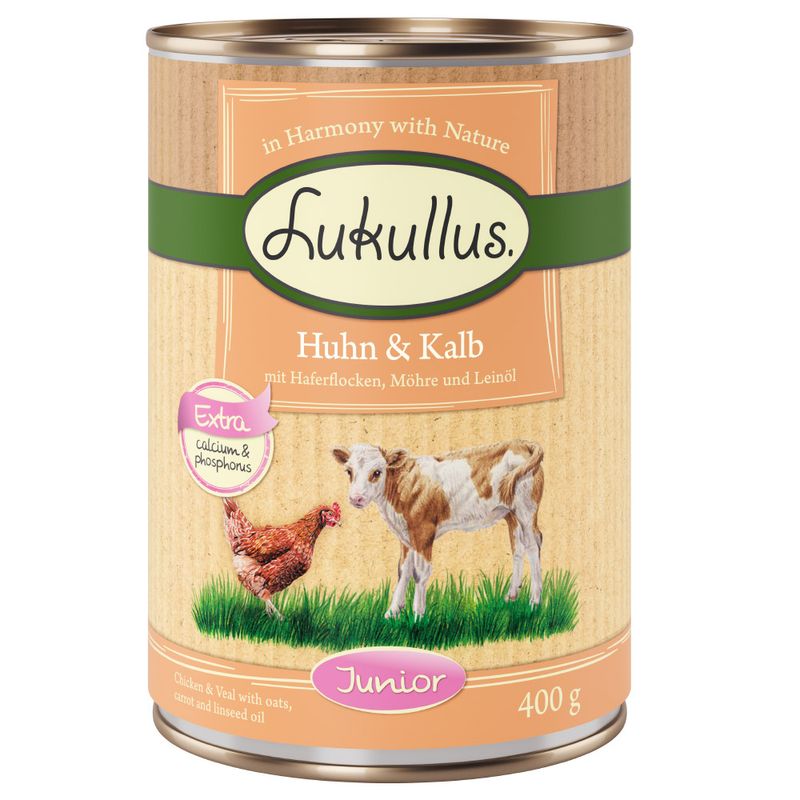 Bitiba Fai scorta Lukullus Junior 24 x 400 g Prezzo Ridotto
