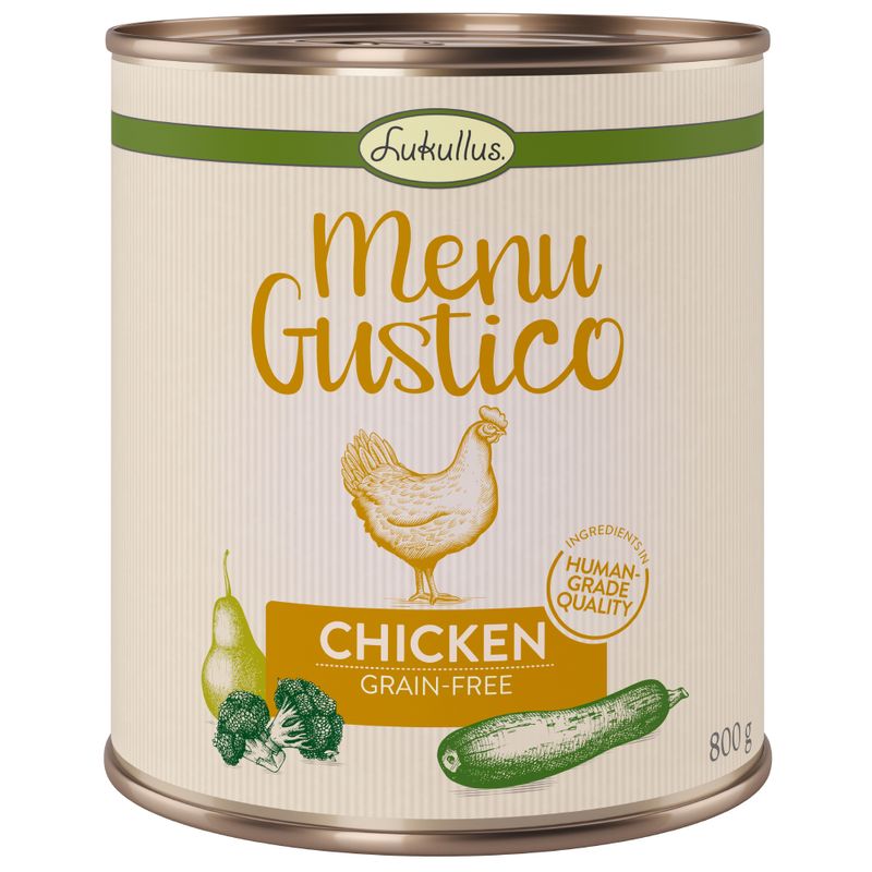 Bitiba Fai scorta Lukullus Menu Gustico - Senza cereali 24 x 800 g Sottocosto
