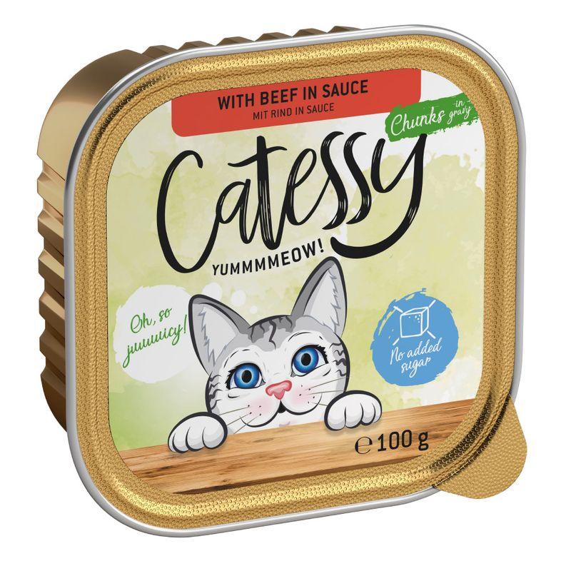 Bitiba Catessy Vaschette Pacco misto 64 x 100 g Umido per gatto Novità