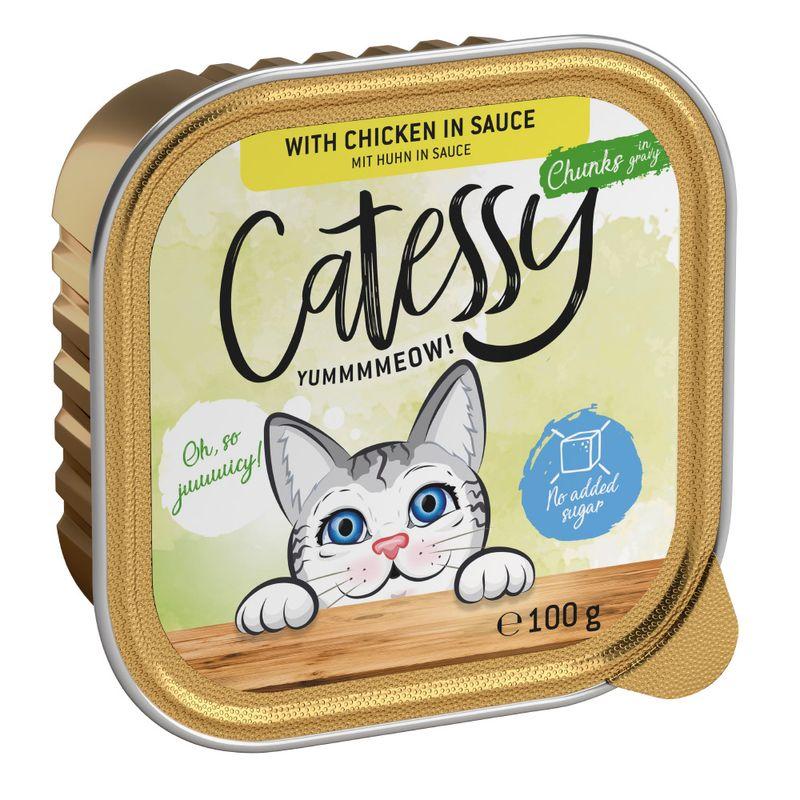Bitiba Catessy Vaschette Pacco misto 64 x 100 g Umido per gatto Novità