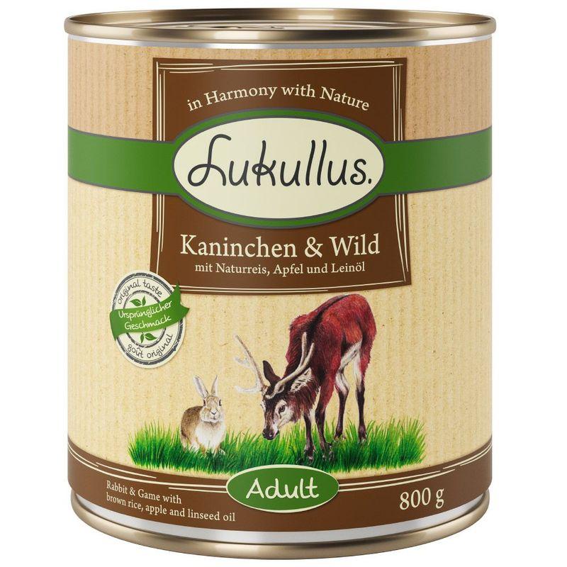 Bitiba Lukullus 24 x 800 g Alimento umido per cani Offerte