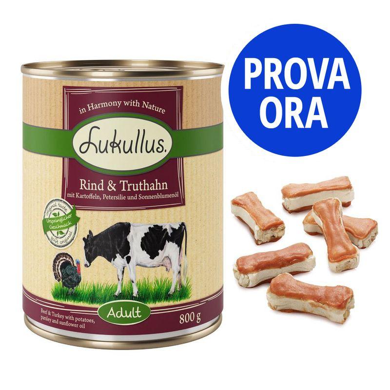 Bitiba Provalo Set misto Lukullus umido e ossi da masticare I Più Venduti