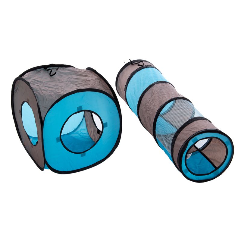 Bitiba Set tunnel e dado gioco per gatti Connect 2in1 Grande vendita
