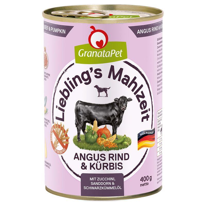 Bitiba Granatapet Liebling's Mahlzeit 24 x 400 g Alimento umido per cane Qualità