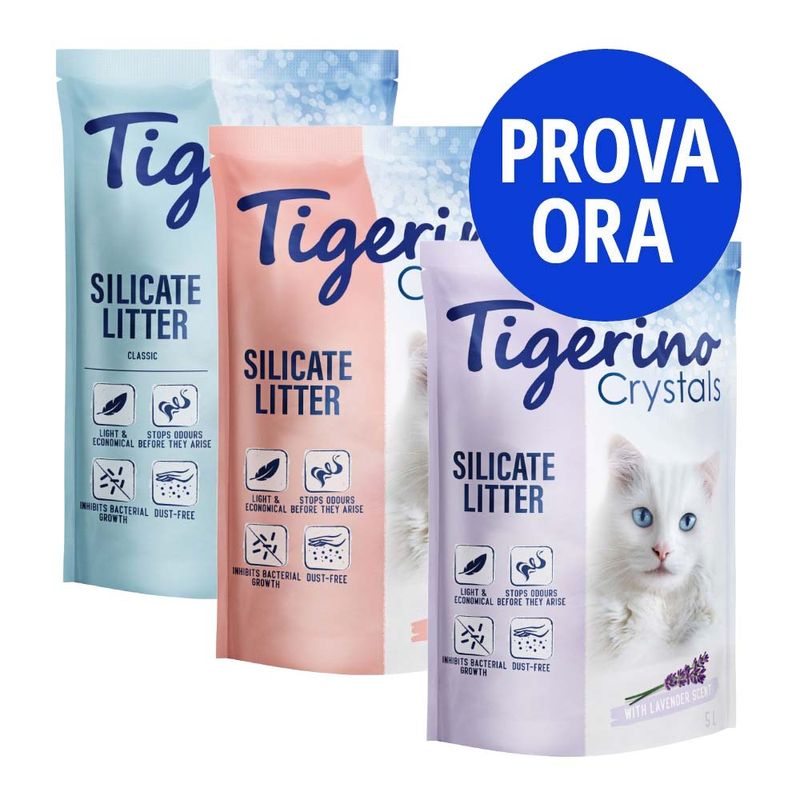 Bitiba Provalo 6 x 5 l Lettiere Tigerino Crystals Online