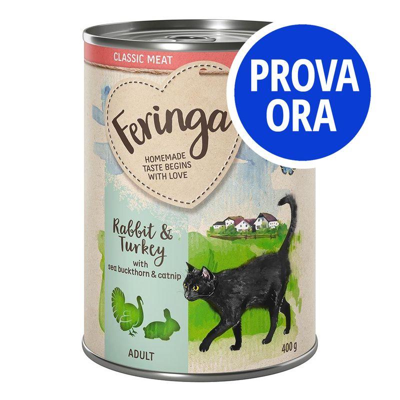 Bitiba Feringa Classic Meat 6 x 400 g Pacco misto umido per gatti In Saldo