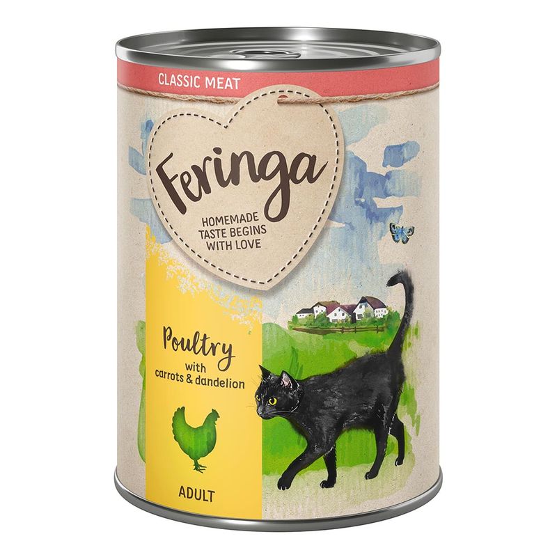 Bitiba Feringa Classic Meat 6 x 400 g Pacco misto umido per gatti In Saldo