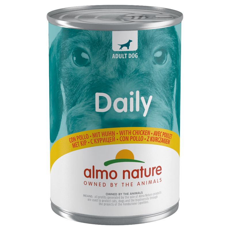Bitiba Almo Nature Daily Dog 6 x 400 g Alimento umido per cane Negozio
