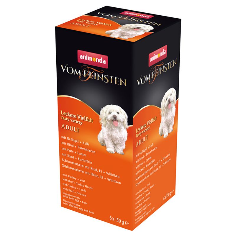 Bitiba Pacco misto animonda vom Feinsten Adult 6 x 150 g Qualità Garantita