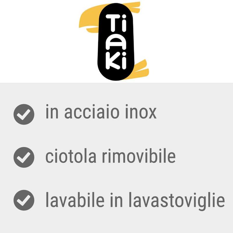 Bitiba Ciotola TIAKI in acciaio da avvitare alla gabbia Online