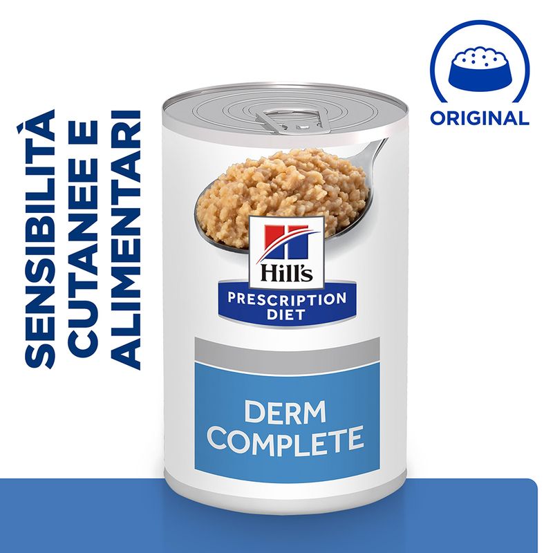 Bitiba Hill’s Prescription Diet Canine Derm Complete umido per cani