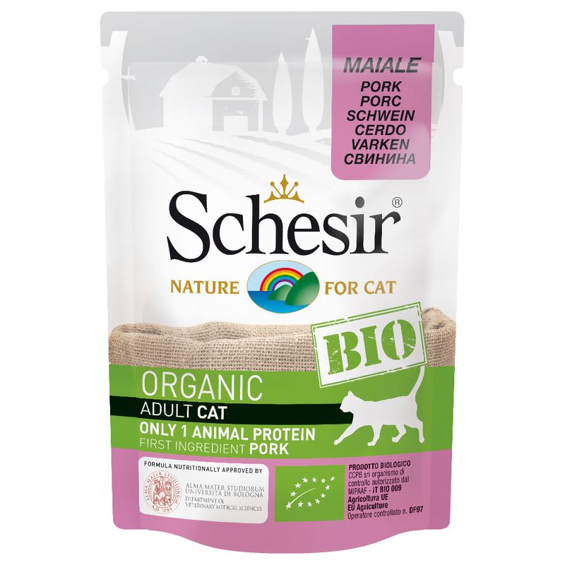 Bitiba Schesir Bio Buste 6 x 85 g Umido per gatto
