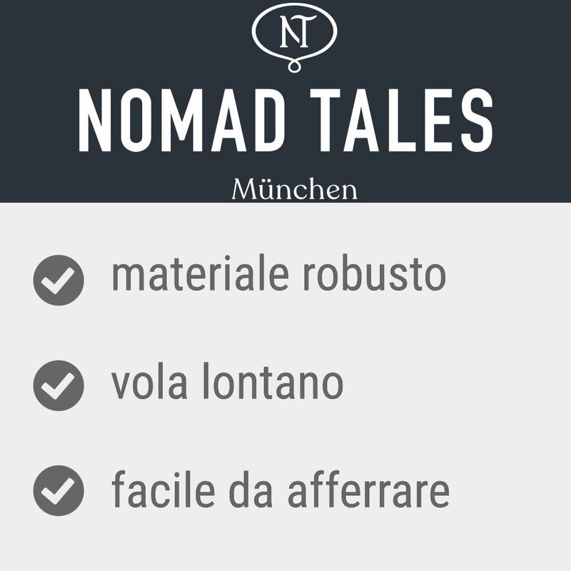 Bitiba Gioco per cani Nomad Tales Bloom Ultra strong Frisbee Italy