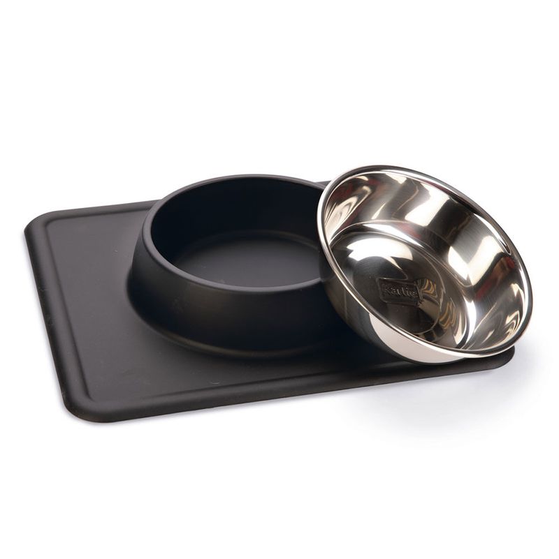 Bitiba Ciotola in acciaio Karlie Dex con supporto in silicone Promozione