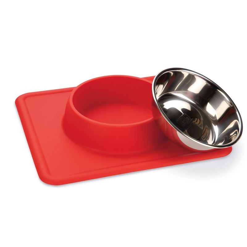 Bitiba Ciotola in acciaio Karlie Dex con supporto in silicone Promozione