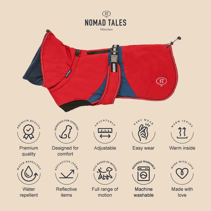 Bitiba Mantella per cane Nomad Tales Bloom Sunset Prezzo Ridotto