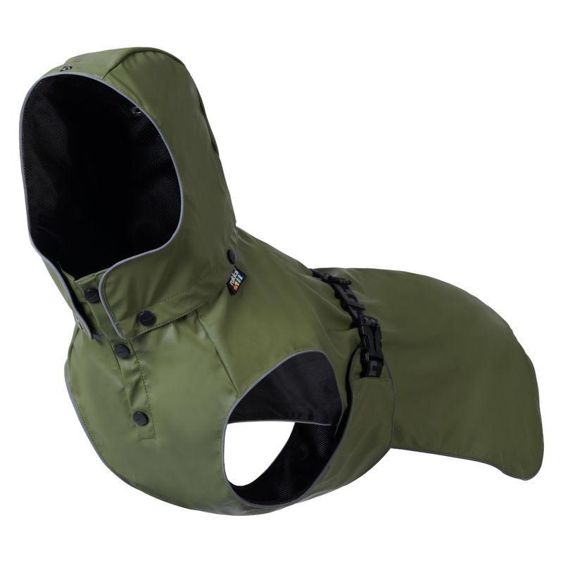 Bitiba Mantella antipioggia Rukka® Streamy Eco verde oliva Sottocosto