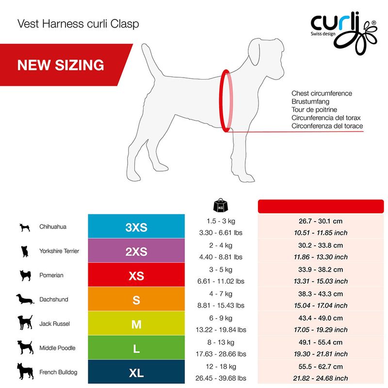 Bitiba Pettorina curli Vest Clasp Air-Mesh - celeste Offerta