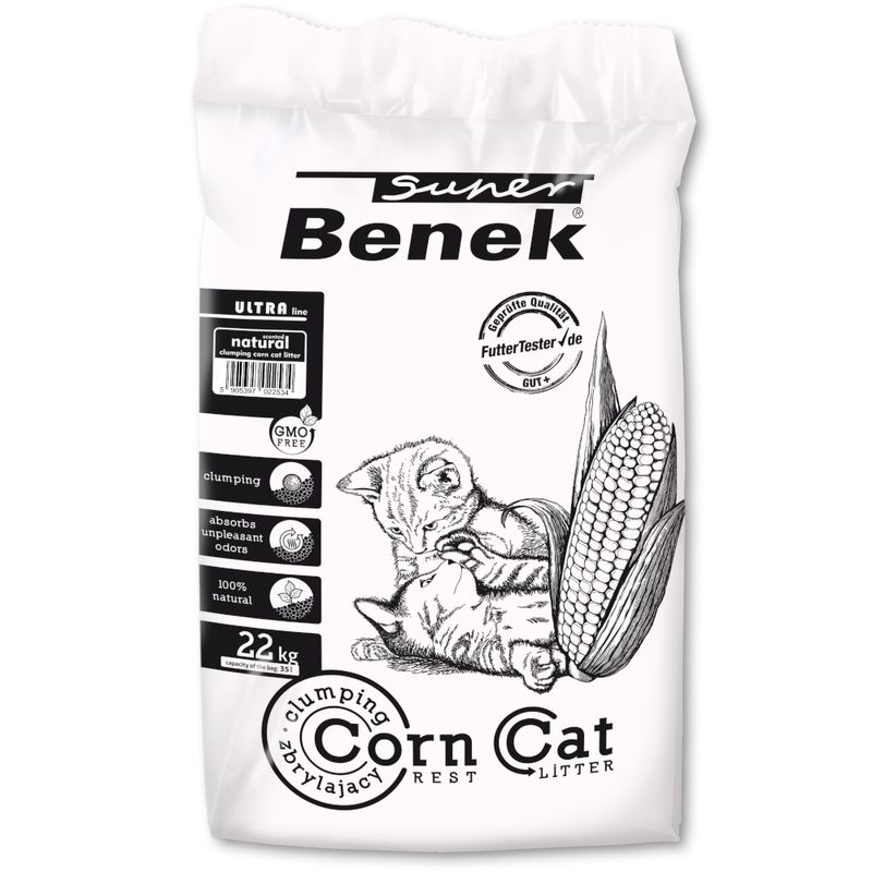 Bitiba Lettiera Super Benek Mais Cat Ultra Natural Hotsell