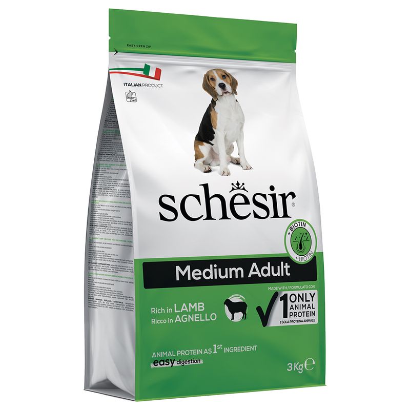 Bitiba Schesir Medium Adult con Agnello Crocchette per cane I Più Venduti