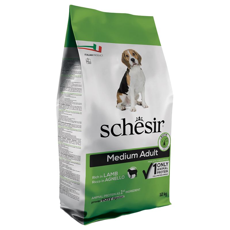 Bitiba Schesir Medium Adult con Agnello Crocchette per cane I Più Venduti