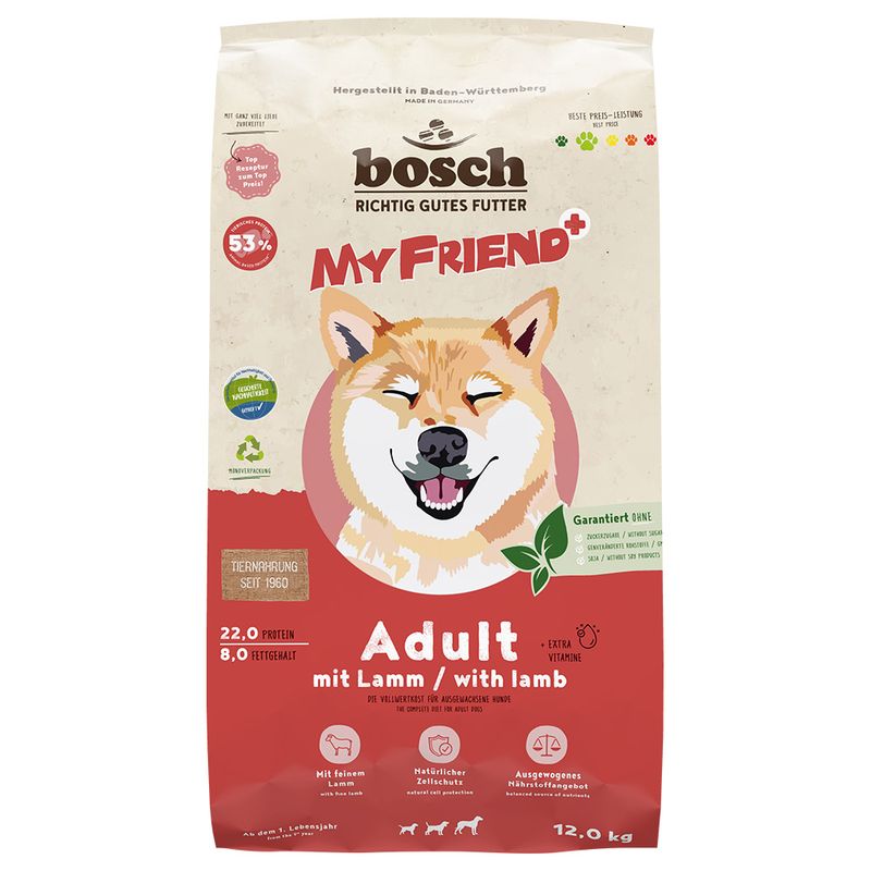 Bitiba My Friend+ Adult con Agnello Crocchette per cane