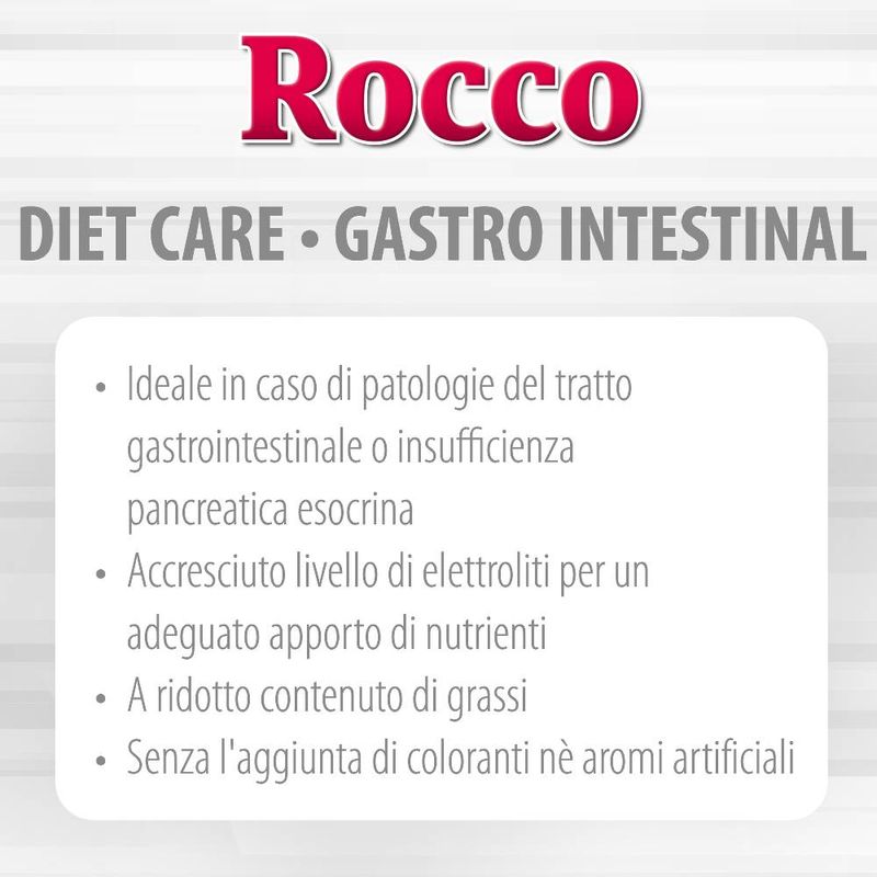 Bitiba Rocco Diet Care Gastrointestinal Tacchino con Zucca 800 g umido cane Moda