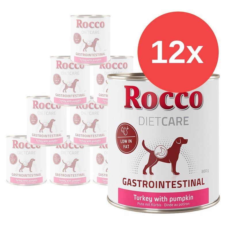 Bitiba Rocco Diet Care Gastrointestinal Tacchino con Zucca 800 g umido cane Moda