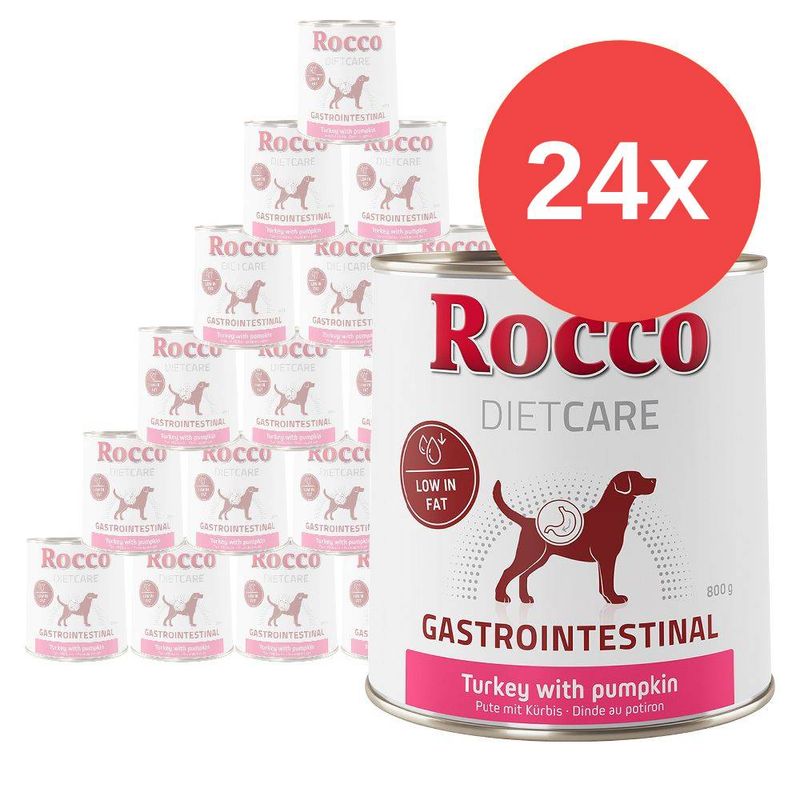 Bitiba Rocco Diet Care Gastrointestinal Tacchino con Zucca 800 g umido cane Moda
