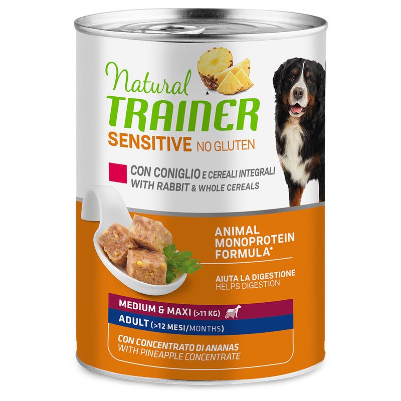 Bitiba Natural Trainer Sensitive No Gluten Medium & Maxi Adult Umido per cane Negozi Online