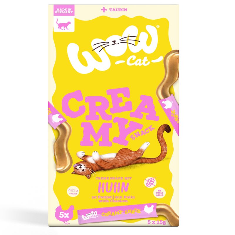 Bitiba WOW Creamy Snack 5 x 15 g per gatto Affare Del Giorno