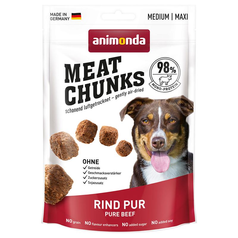 Bitiba animonda Meat Chunks Medium / Maxi Snack per cani Sottocosto