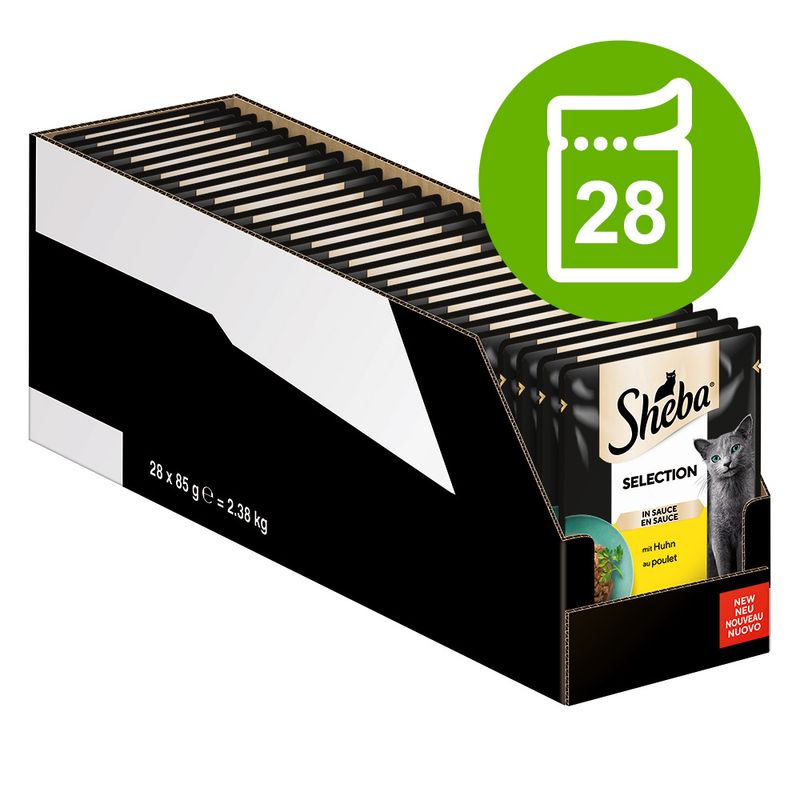 Bitiba Sheba Variazioni Buste 28 x 85 g Umido per gatto